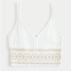 Hollister Crochet Top